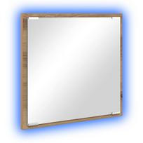 vidaXL LED vonios veidrodis Amatininkų ąžuolas 40 x 37 x 8.5 cm