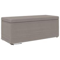 vidaXL Sūpynes Tortora 101 x 41 x 40 cm Audinys ir inžinerinė mediena
