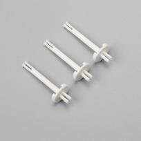 Pagalbinės siuvimo mašinos vertikalus baltas plastiko siūlų ritinėlio kaištis Siuvimo priedai 6x2cm white