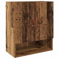 vidaXL Sieninė spintelė 60 x 31 x 70 cm Apdirbta mediena Sena mediena