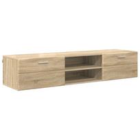 vidaXL Medinė spinta 150 x 39 x 30 cm Sonoma ąžuolas Apdirbta mediena