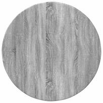 vidaXL Stalo viršus Ø 60 x 1,5 cm Apvali Apdirbta mediena Pilka Sonoma