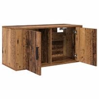 vidaXL Sieninis televizoriaus kabinetas 80 x 34.5 x 40 cm Sena mediena