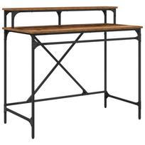 vidaXL Stalas Senovinis medis 100 x 50 x 90 cm Apdirbta mediena