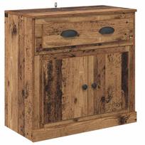 vidaXL Aukštas spintelė Senovinis medis 70 x 35,5 x 67,5 cm
