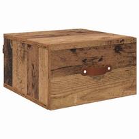 vidaXL Sieninis naktinis staliukas 35 x 35 x 20 cm Apdirbta mediena