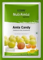 NutrAmla Amla Fruit Dried Candy In Pieces Traditional Recipe, As Good Appetizer Nt.Wt. 900 Gm white