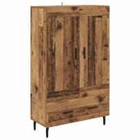 vidaXL Aukštas spintelė Senovinis medis 69,5 x 31 x 115 cm