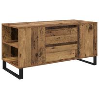 vidaXL Kavos staliukas Senovinis medis 102 x 44,5 x 50 cm