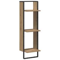 vidaXL Sieninė lentyna Sieninis Amatininkų ąžuolas 30 x 25 x 100 cm