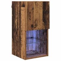 vidaXL Sieninis televizoriaus stovas 30,5 x 30 x 60 cm Senas medis
