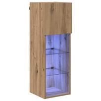 vidaXL Sieninis televizoriaus stovas 30,5 x 30 x 90 cm