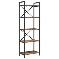 vidaXL Knygų lentyna 5 aukštų 56 x 34 x 171 cm Apdirbta mediena