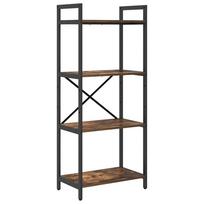 vidaXL Knygų lentyna 4 aukštų 56 x 34 x 133,5 cm Apdirbta mediena