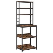 vidaXL Virtuvės lentyna 5 aukštų 60 x 40 x 168 cm Apdirbta mediena