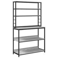 vidaXL Virtuvės lentyna 5 aukštų 100 x 40 x 168 cm Apdirbta mediena