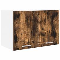 vidaXL Pakabinama spintelė Rūkyto ąžuolo ir baltos 60 x 31 x 40 cm