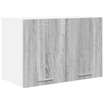 vidaXL Pakabinama spintelė Pilkas Sonoma ir baltas 60 x 31 x 40 cm