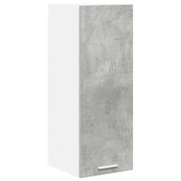 vidaXL Pakabinama spintelė Betono pilka ir balta 30 x 31 x 80 cm