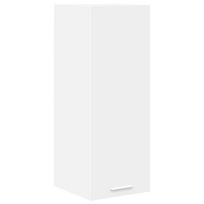 vidaXL Pakabinama spintelė Balta 30 x 31 x 80 cm Apdirbta mediena