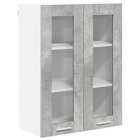vidaXL Pakabinama spintelė Betono pilka 60 x 31 x 80 cm