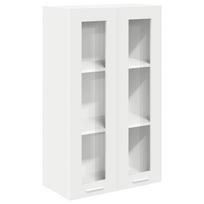 vidaXL Pakabinama spintelė Balta 60 x 31 x 100 cm Apdirbta mediena