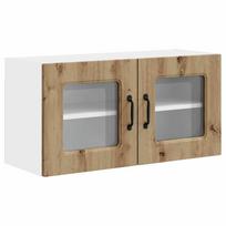 vidaXL Indaplovės plokštė KALMAR Amatininkų ąžuolas 80 x 31 x 40 cm