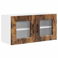 vidaXL Indaplovės plokštė KALMAR Rūkyta ąžuolas 80 x 31 x 40 cm
