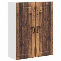 vidaXL Indaplovės plokštė KALMAR Senas medis 80 x 31 x 100 cm