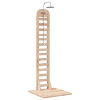 vidaXL Lauko dušas 223 cm Natūrali