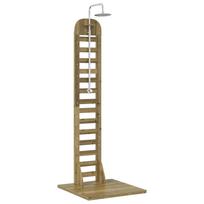 vidaXL Lauko dušas 223 cm Natūrali