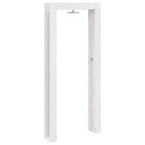 vidaXL Lauko dušas 226 cm Balta