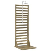 vidaXL Lauko dušas 225 cm Natūrali