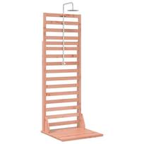 vidaXL Lauko dušas 225 cm Kietosios maumedžio ir nerūdijančio plieno