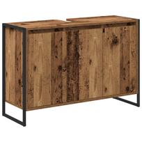 vidaXL Vonios spintelė Senovinis medis 90 x 30 x 60 cm