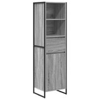 vidaXL Knygų spinta Pilka Sonoma 43 x 36 x 150.5 cm Apdirbta mediena
