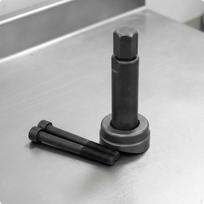 Piston Pin Removal Tool Heavy Duty Puller Metal for Motorcycle Owners white