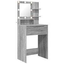 vidaXL Miegamojo persirengimo stalai Pilka Sonoma 60 x 39,5 x 135 cm
