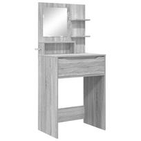 vidaXL Miegamojo tualetiniai staliukai Pilka Sonoma 60 x 39,5 x 135 cm