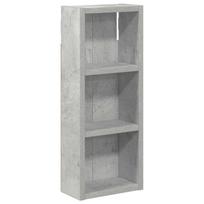 vidaXL Vonios sieninė spintelė Betono Pilka 20 x 10 x 50 cm