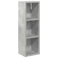 vidaXL Vonios sieninė spintelė Betono Pilka 20 x 16 x 62,5 cm