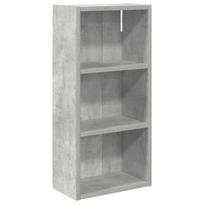 vidaXL Vonios sieninė spintelė Betono Pilka 30 x 16 x 62,5 cm