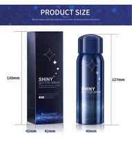 Ibcccndc Shiny Glitter Spray Body Hair Face Highlighter Spray Long Lasting Sparkling Shimmer Spray Cosmetic Party Festival Makeup Gift for Women