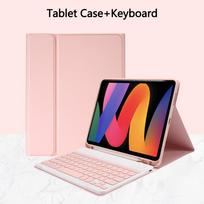 Klaviatūros dėklas, skirtas Redmi Pad SE 11 colių, Nuimama Bluetooth klaviatūra, Daugia kampų stovas, su rašiklio laikikliu Redmi Pad SE 11 inch&English gray