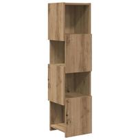 vidaXL Kampinė spintelė 25,5x25x102cm Apdirbta mediena