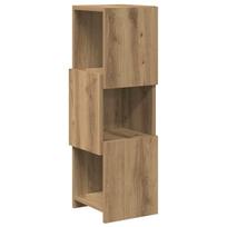 vidaXL Kampinė spintelė 25,5x25x80cm Apdirbta mediena