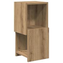 vidaXL Kampinė spintelė 25,5x25x55cm Apdirbta mediena