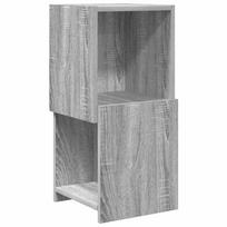 vidaXL Kampinė spintelė 30,5x30x65cm Apdirbta mediena Pilkas Sonoma
