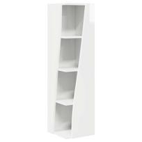 vidaXL Kampinė spintelė 27,5x27x102cm Apdirbta mediena