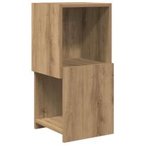 vidaXL Kampinė spintelė 30,5x30x65cm Apdirbta mediena